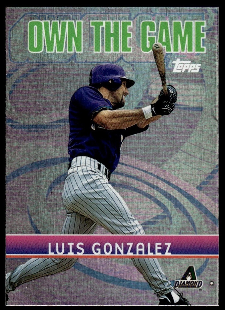LUIS GONZALEZ — 2001 Topps Own the Game #OG13